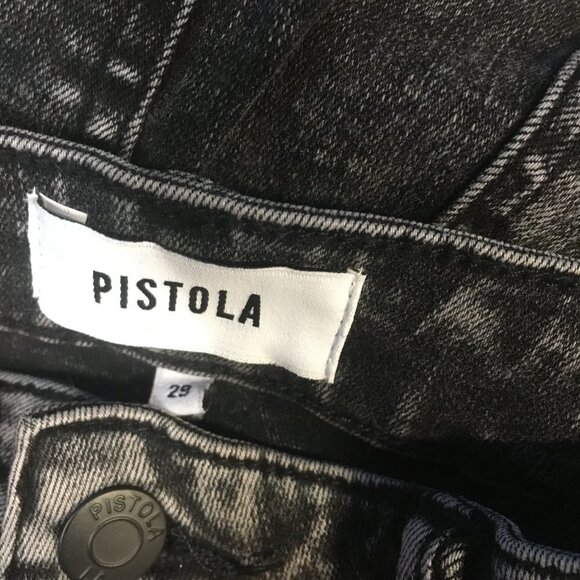 PISTOLA Carrot Pant Gray Front seams Size 29 - Picture 8 of 9